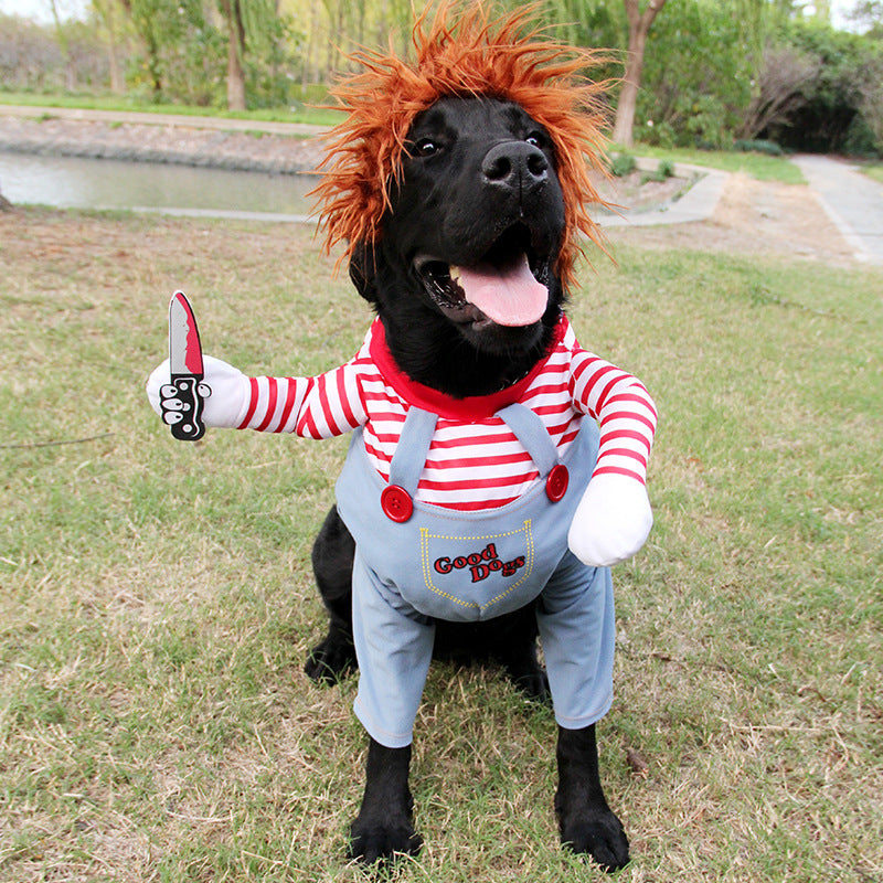 "Funny Halloween Dog Costume"