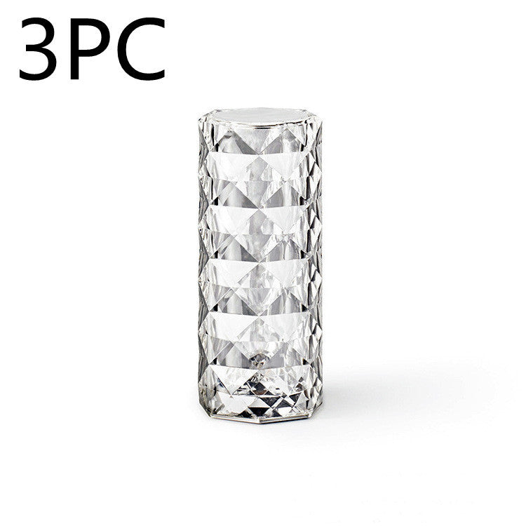 "Nordic Crystal Touch Table Lamp"