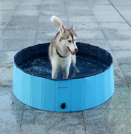 "Foldable Large Pet Swimming Pool"