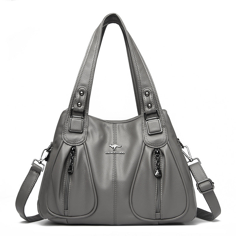 "Women's Multi-Compartment Crossbody Bag"