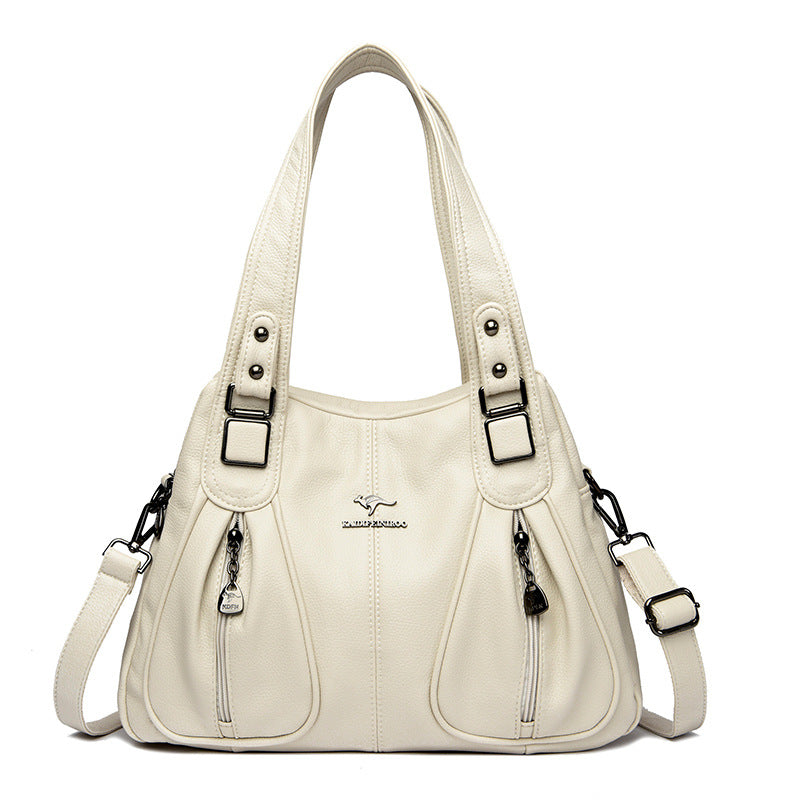 "Women's Multi-Compartment Crossbody Bag"