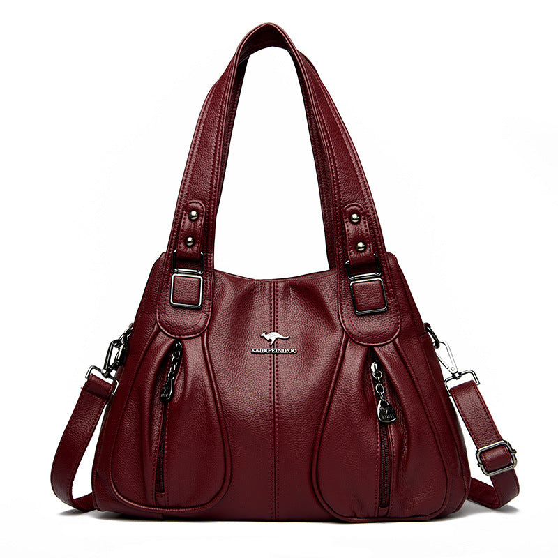 "Women's Multi-Compartment Crossbody Bag"