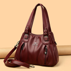 "Women's Multi-Compartment Crossbody Bag"