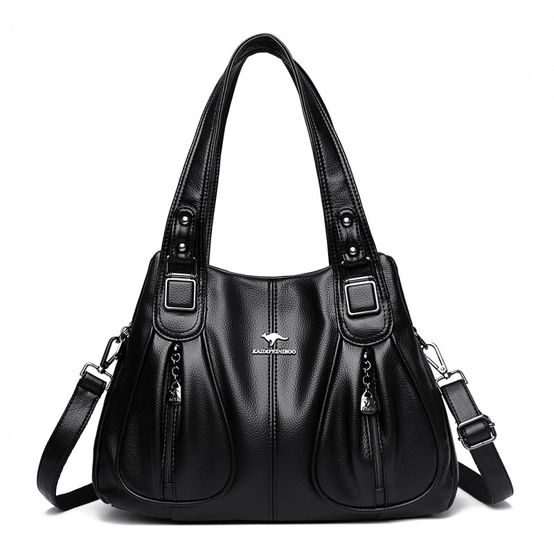 "Women's Multi-Compartment Crossbody Bag"