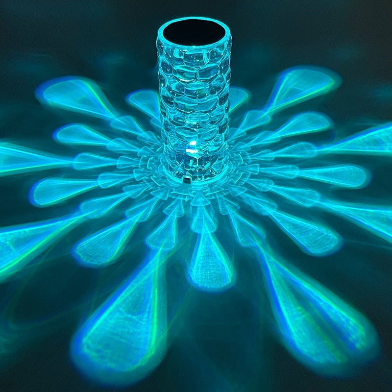 "Nordic Crystal Touch Table Lamp"